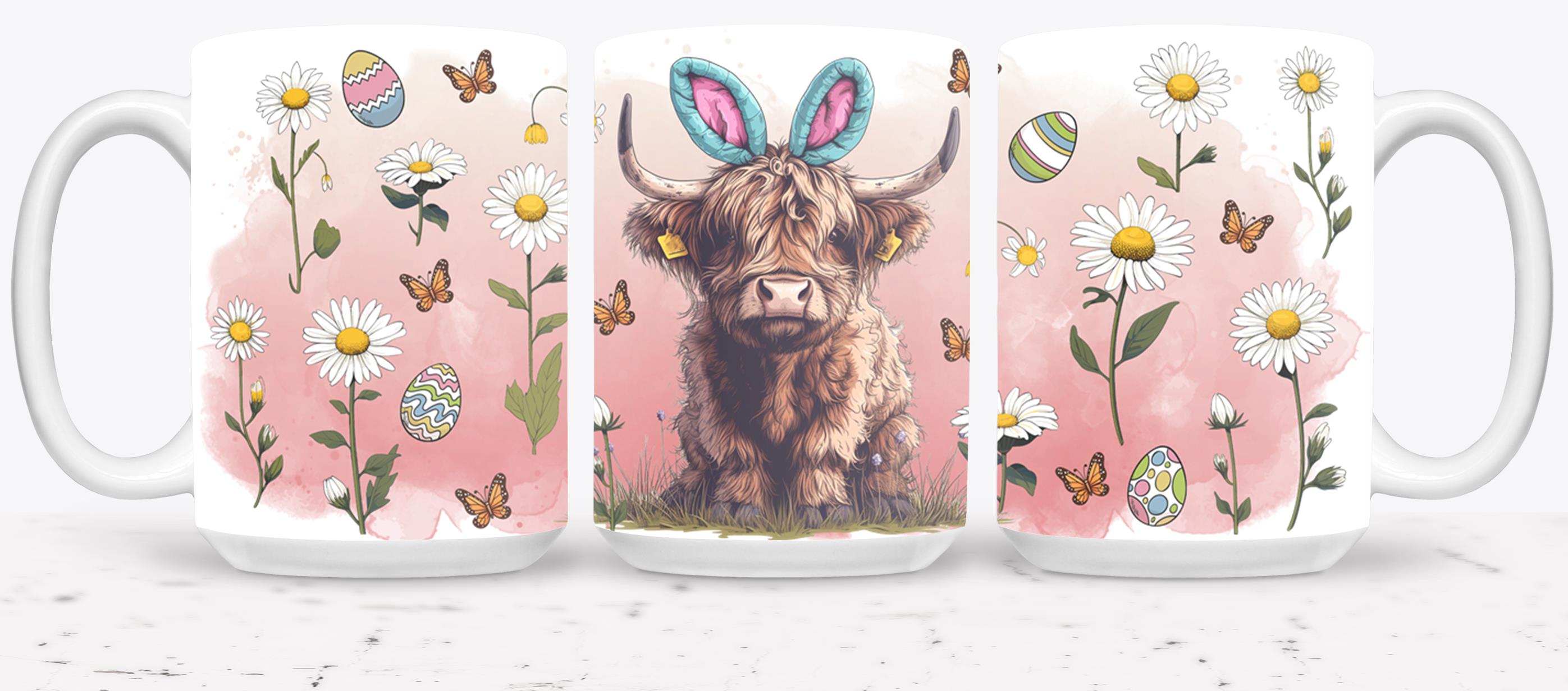 Highland Cow Easter-10367